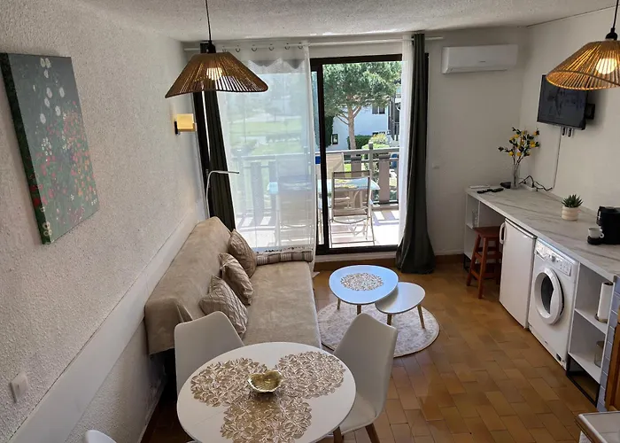 Διαμέρισμα Cozy In Cap Coudalere, And Pool View, 4 People Le Barcarès