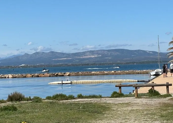 Cozy In Cap Coudalere, And Pool View, 4 People Le Barcarès